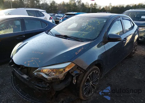 2014 Toyota Corolla S Plus from USA, damaged, VIN 2T1BURHE0EC074940